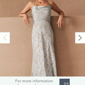 Jenny Yoo Dahlia - size 6 wedding or Mother of the Bride dress - Ice Blue/Beige